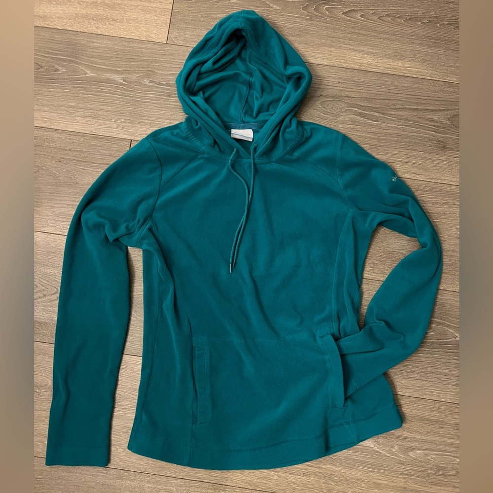 Women’s Columbia Teal Hooded Sweatshirt